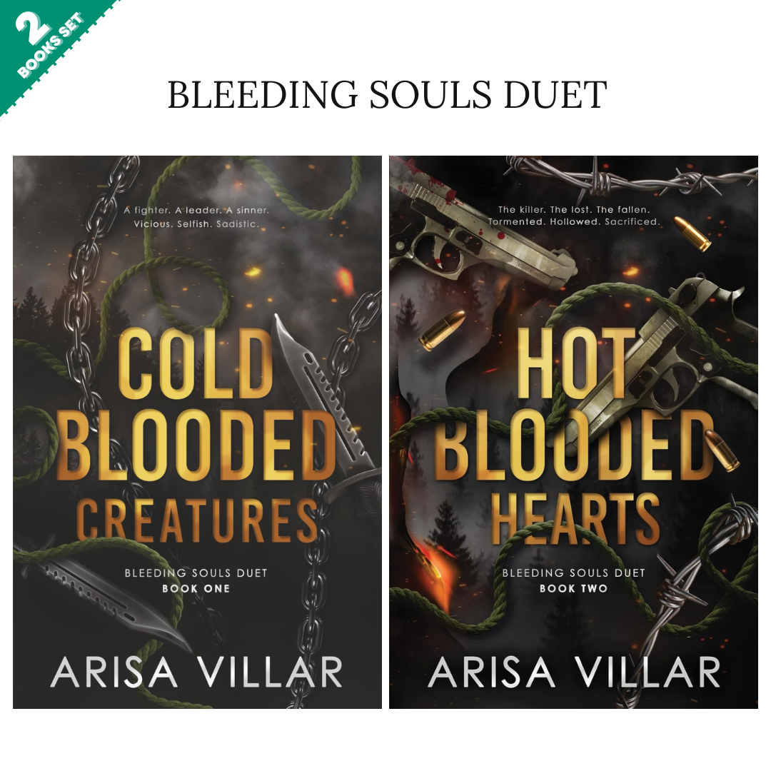 Bleeding Souls duet Series By Arisa Villar (2 Books Set)