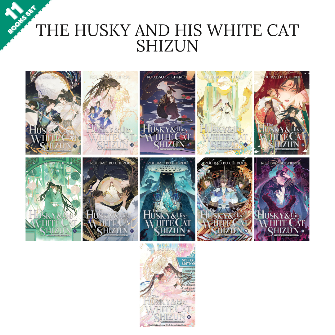 The Husky and His White Cat Shizun Series By Rou Bao Bu Chi Rou (11 Books Set)