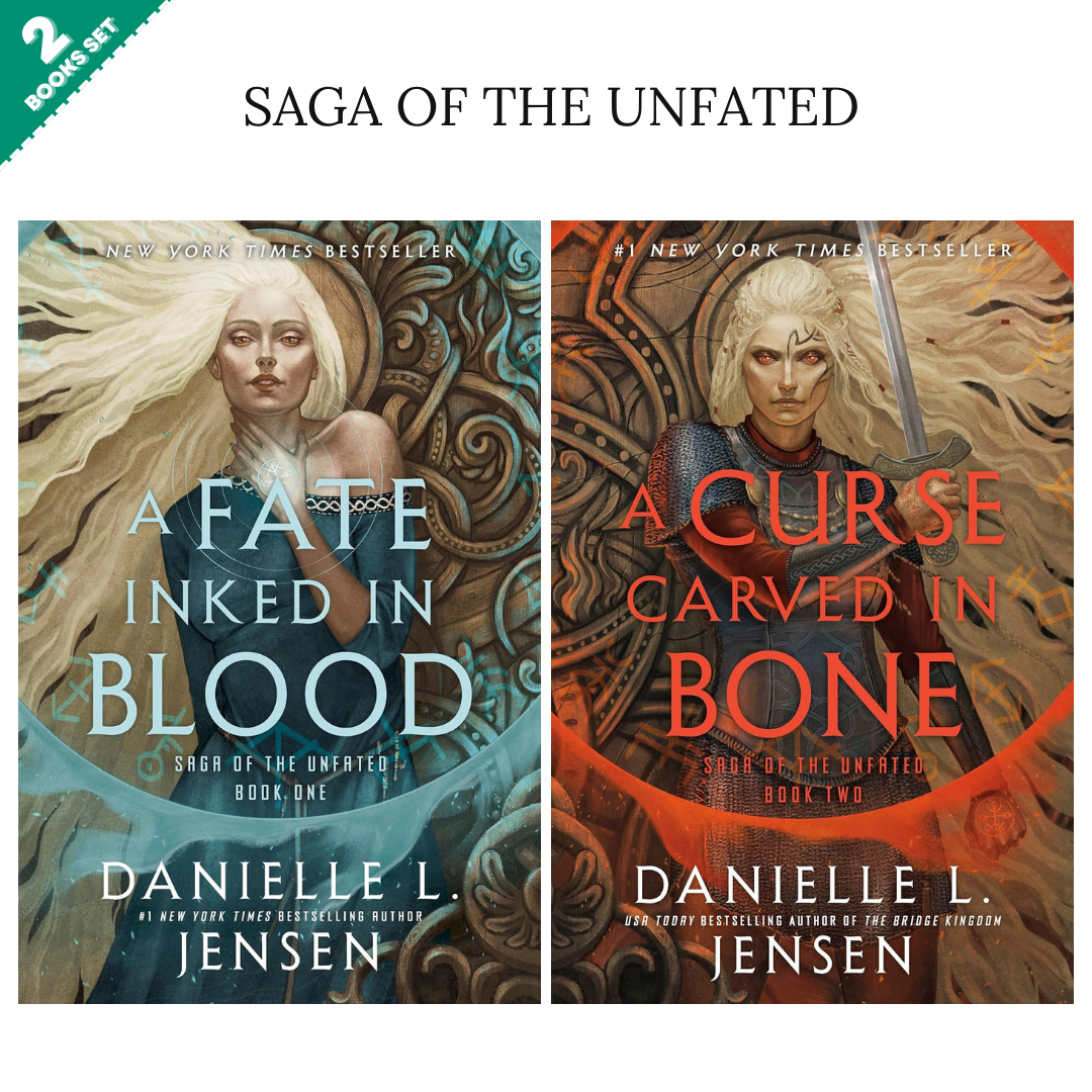Saga of the Unfated Series By Danielle L. Jensen (2 Books Set)