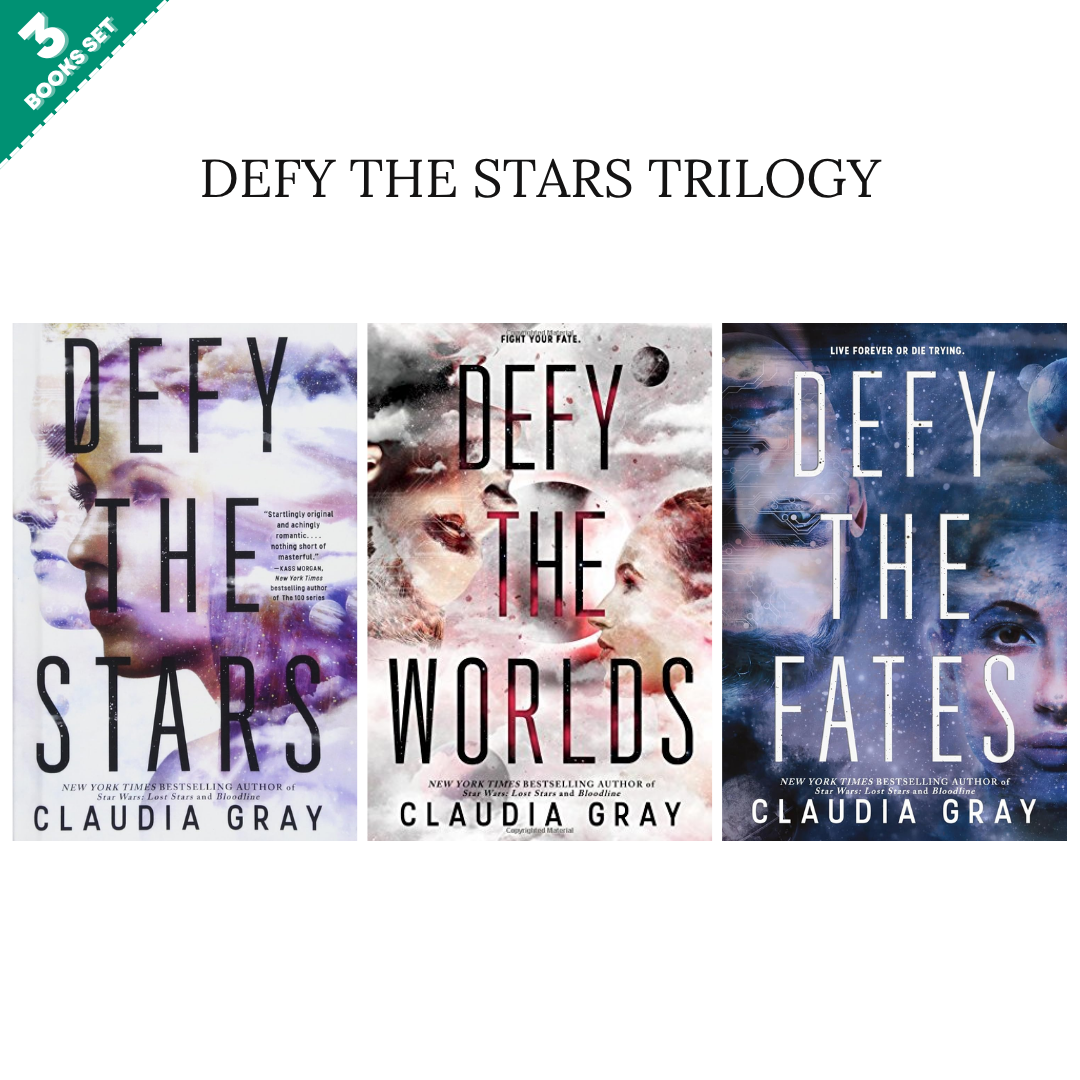 Defy the Stars trilogy Series By Claudia Gray (3 Books Set)