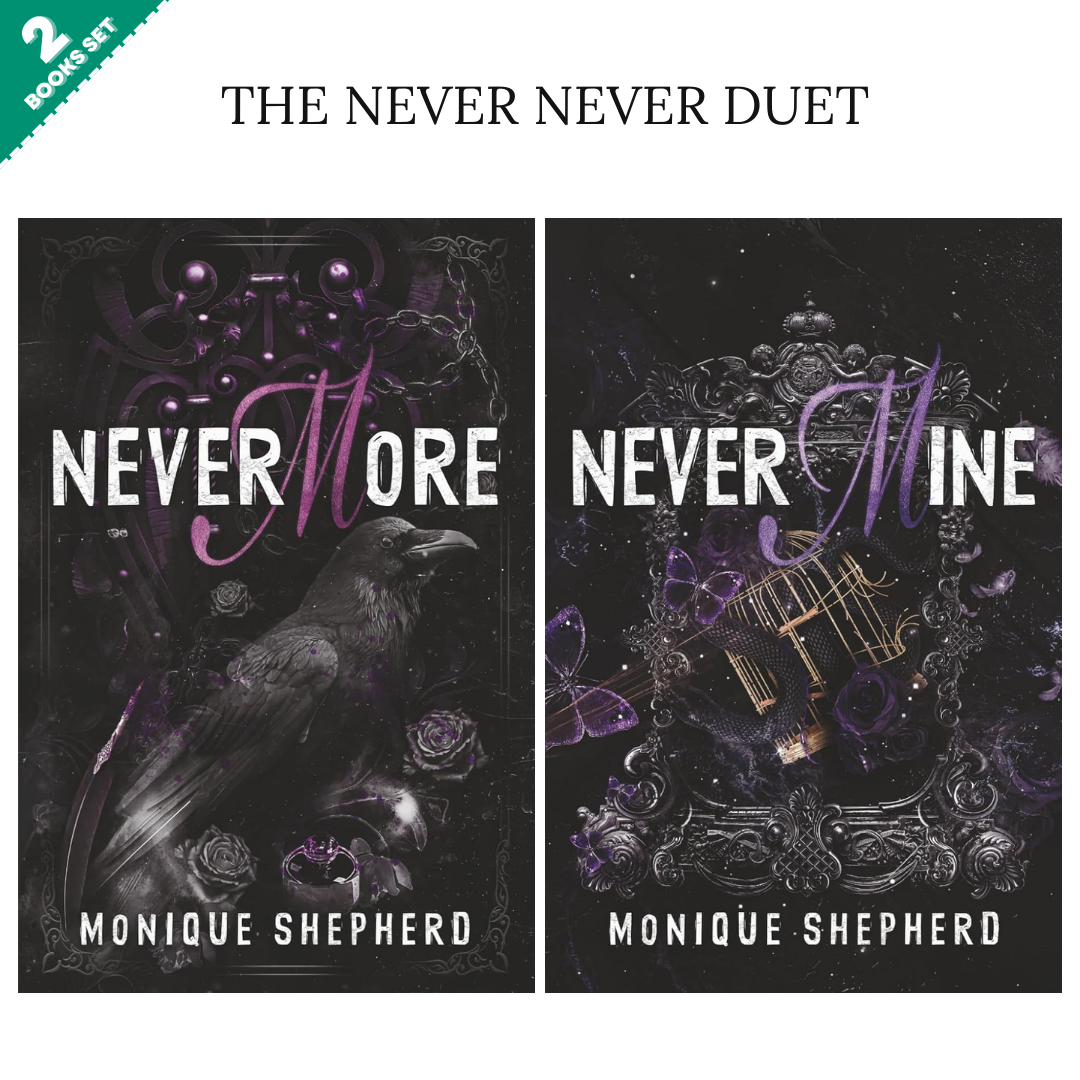 The Never Never Duet series By Monique Shepherd  (2 Books Set)