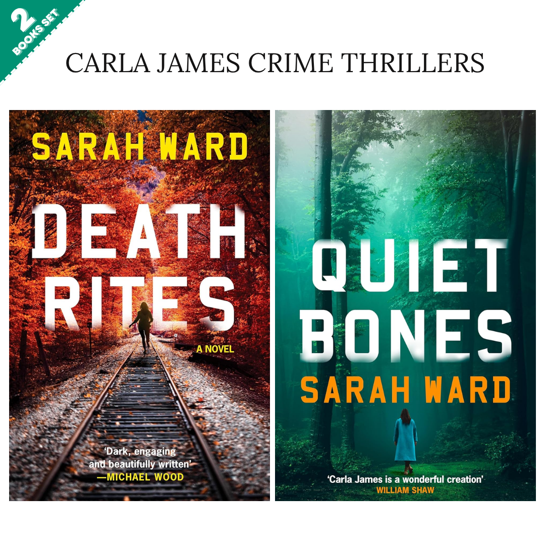 Carla James Crime Thrillers Series By Sarah Ward (3 Books Set)