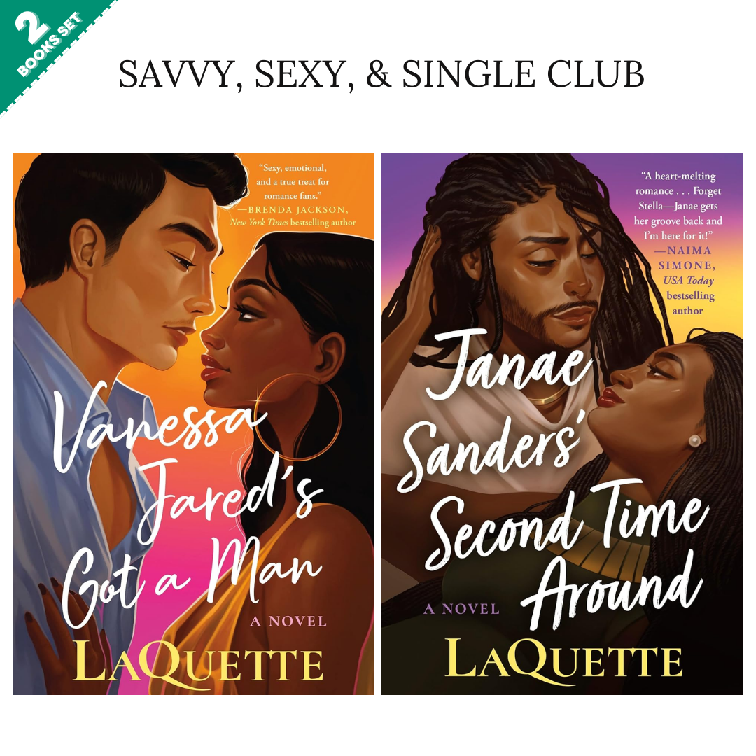 Savvy, Sexy, & Single Club series By LaQuette  (2 Books Set)