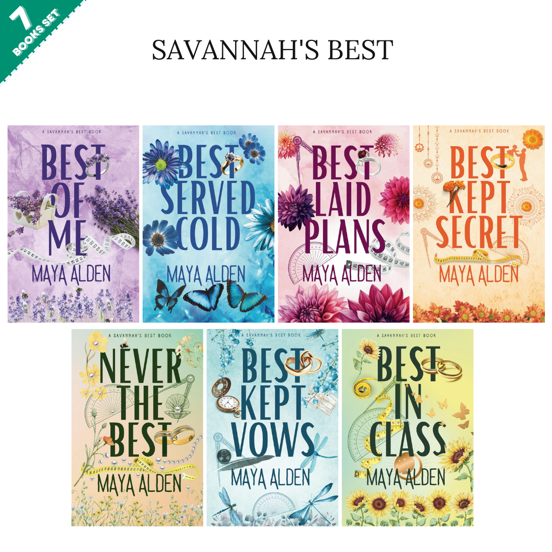 Savannah's Best series By Maya Alden (7 Books Set)