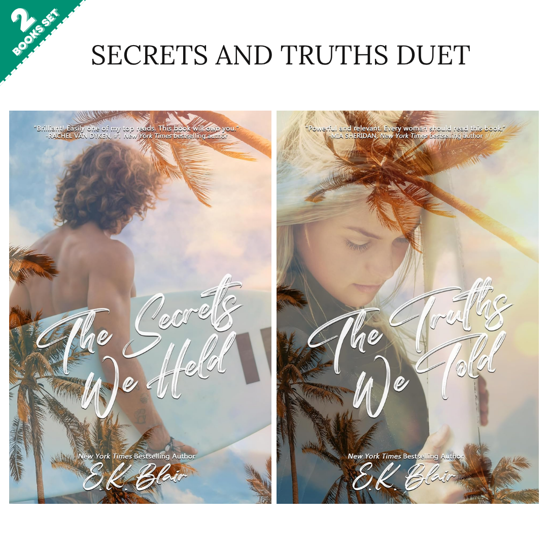 Secrets and Truths Duet Series By E.K. Blair (2 Books Set)