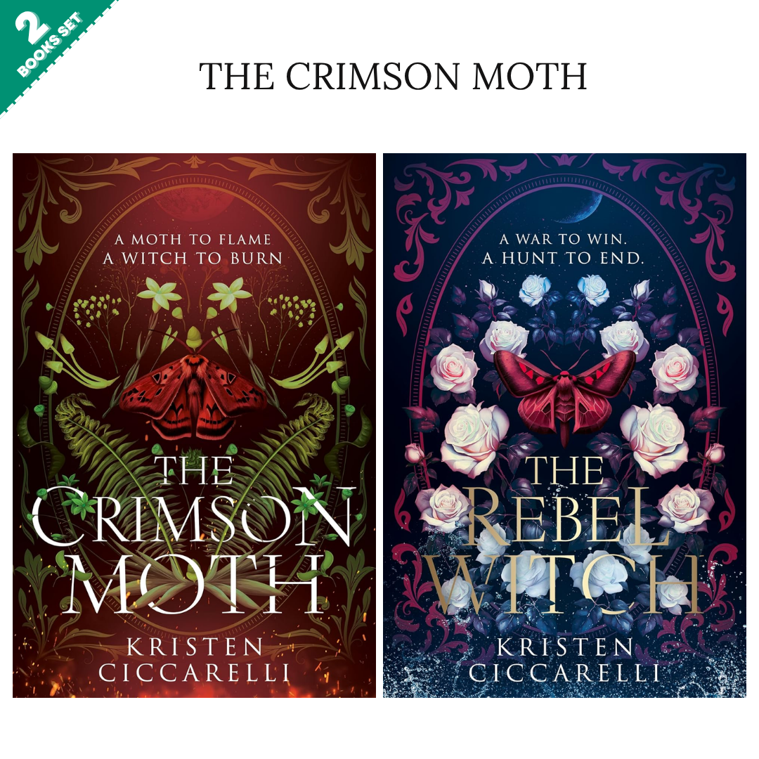 The Crimson Moth Series By Kristen Ciccarelli (2 Books Set)