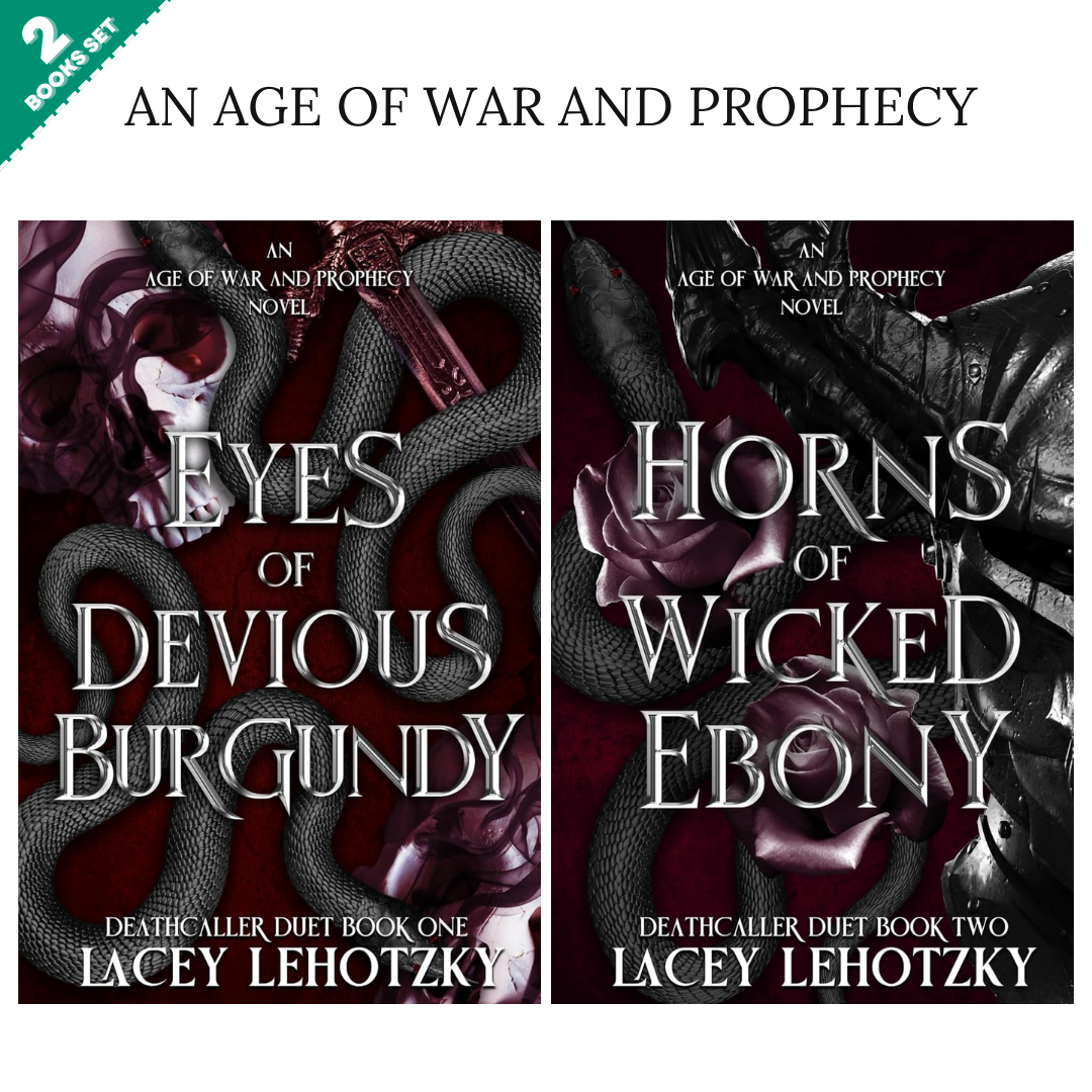 An Age of War and Prophecy Series By Lacey Lehotzky (2 Books Set)