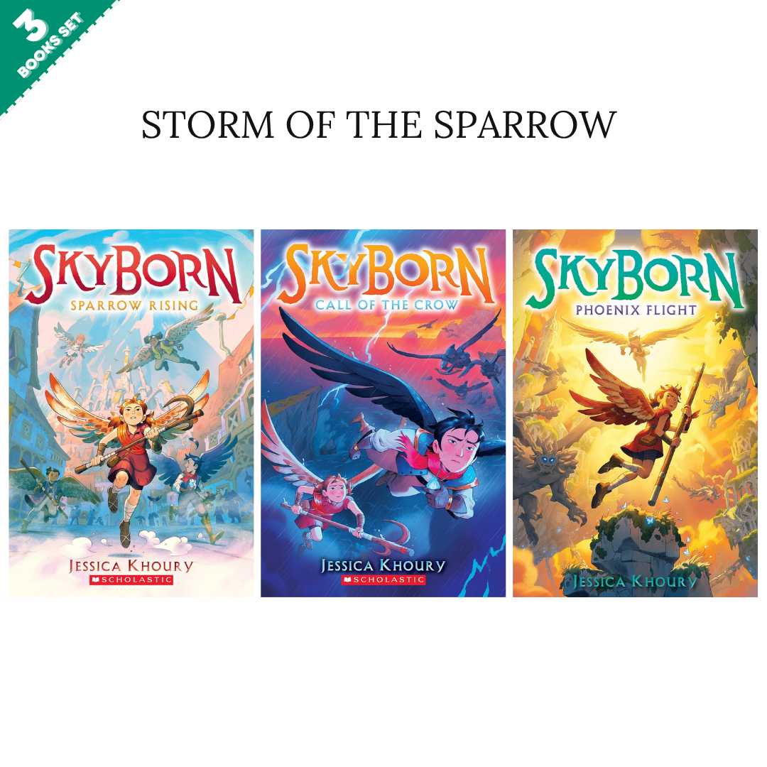Storm of the Sparrow Series By Jessica Khoury (3 Books Set)