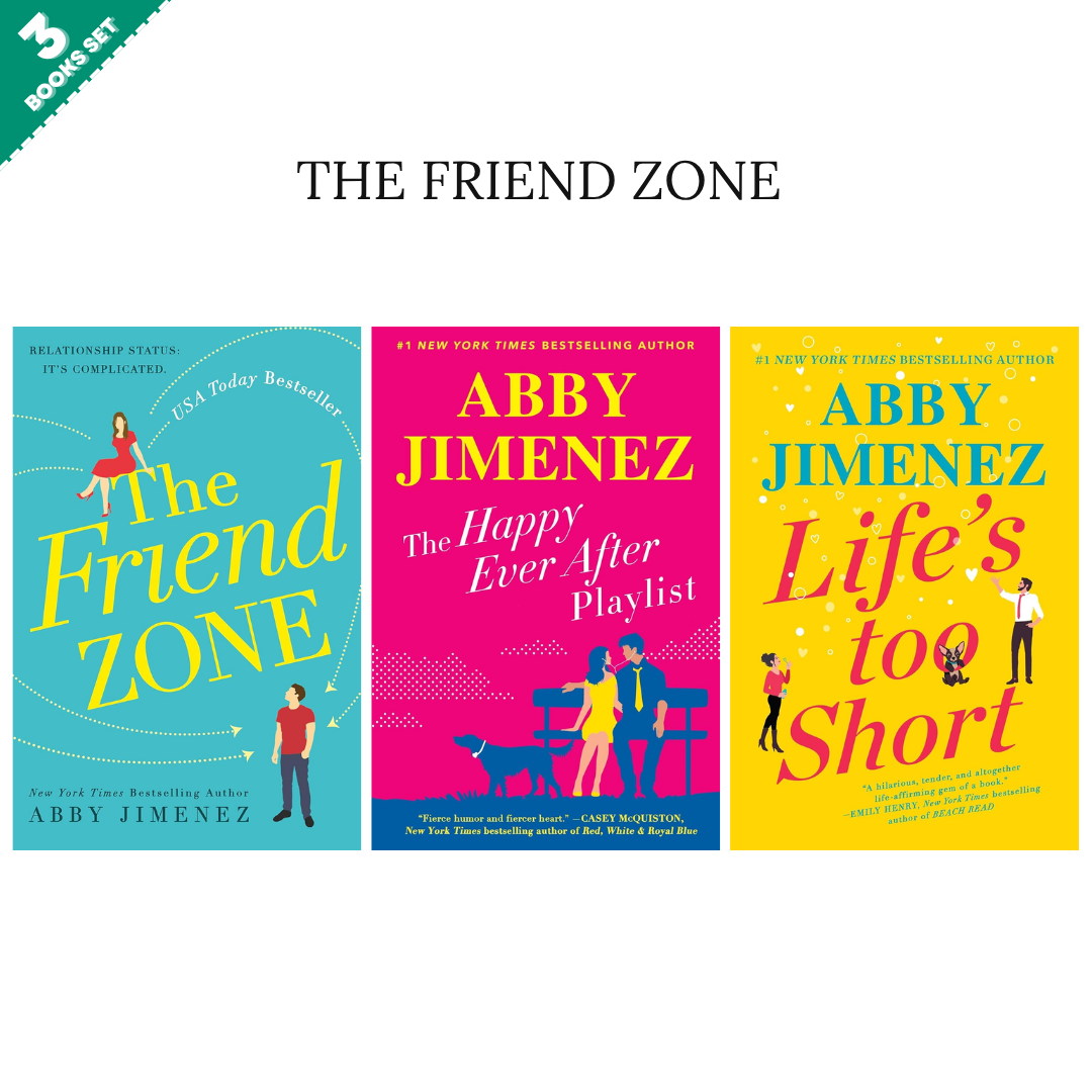 The Friend Zone Series by Abby Jimenez (3 Books Set)