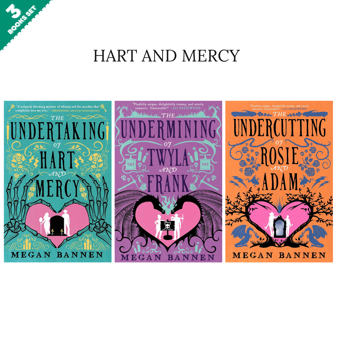 Hart and Mercy Series By Megan Bannen (3 Books Set)