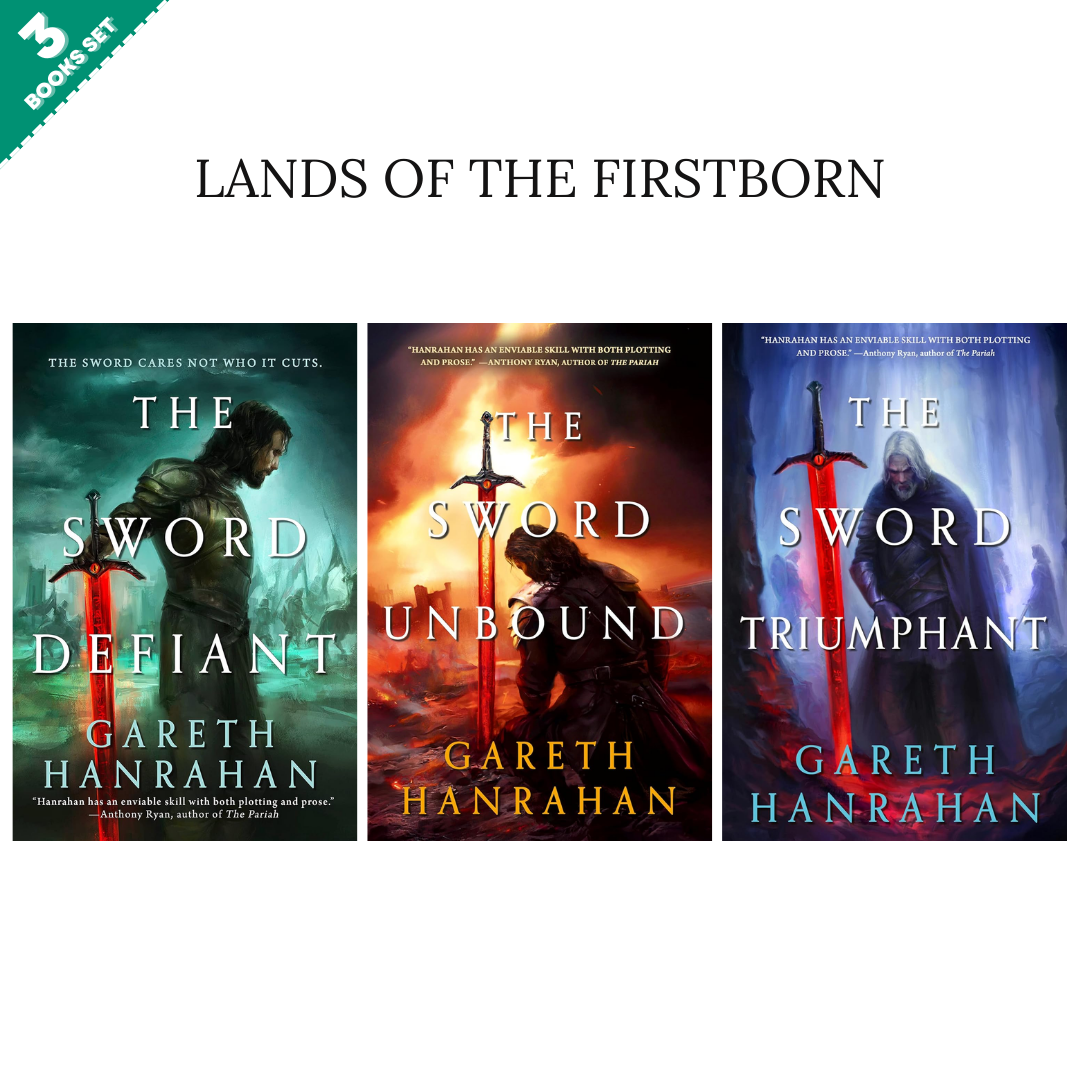 Lands of the Firstborn Series By Gareth Ryder-Hanrahan (3 Books Set)