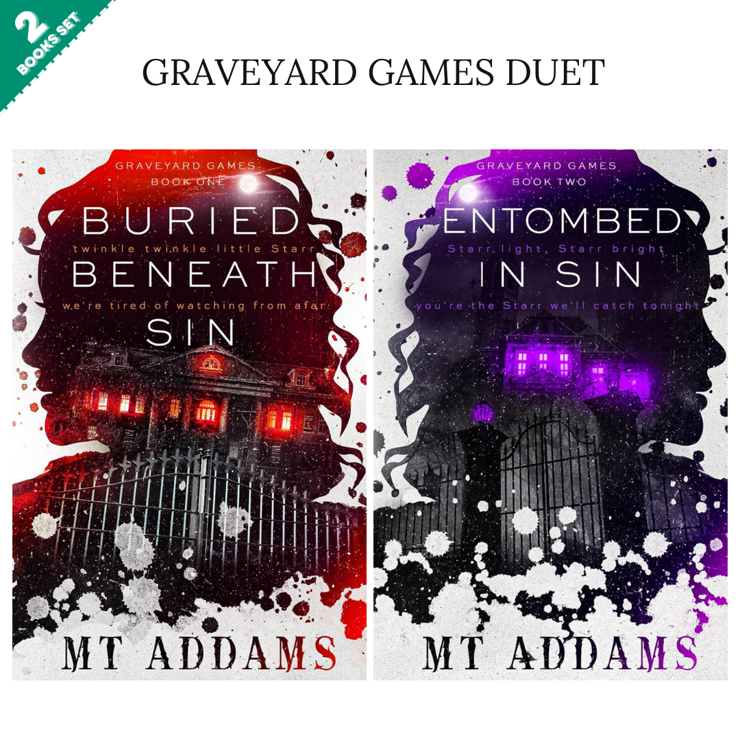 Graveyard Games Duet Series By MT Addams (2 Books Set)