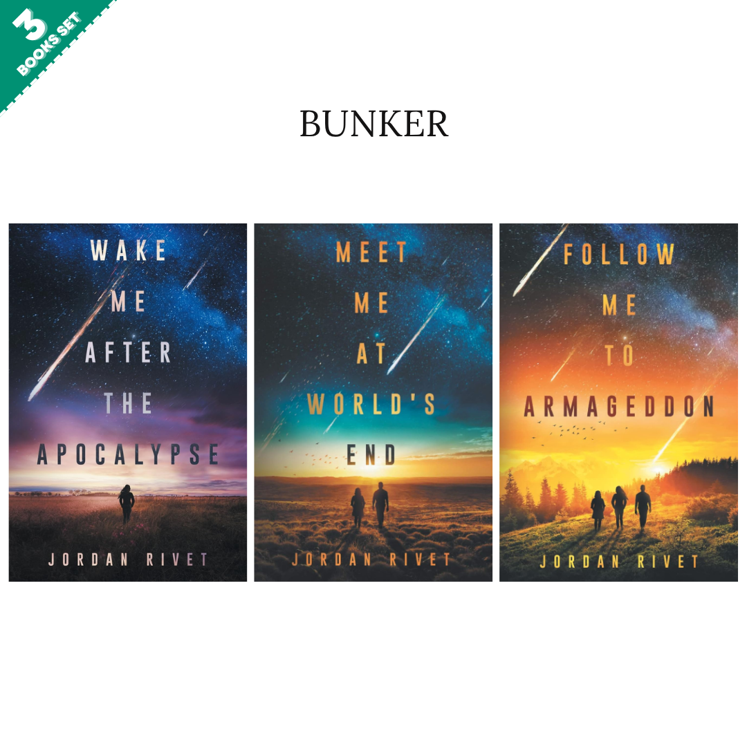 Bunker Series by Jordan Rivet (3 Books Set)