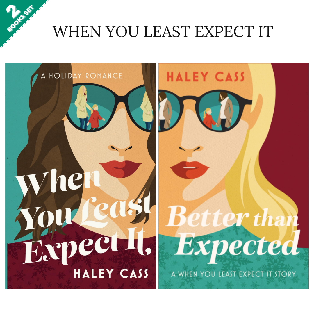 When You Least Expect It Series By Haley Cass (2 Books Set)