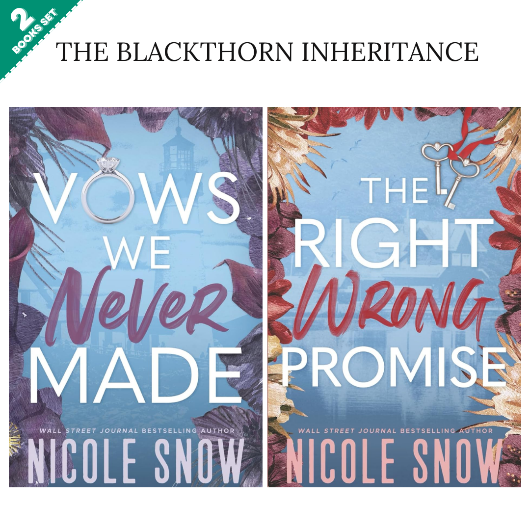 The Blackthorn Inheritance Series By Nicole Snow (2 Books Set)