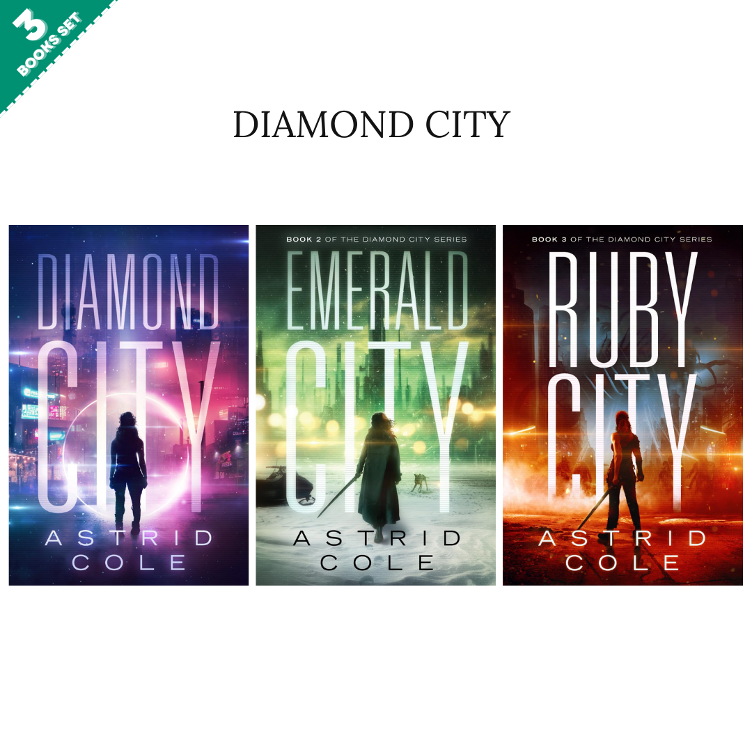 Diamond City Series By Astrid Cole (3 Books Set)