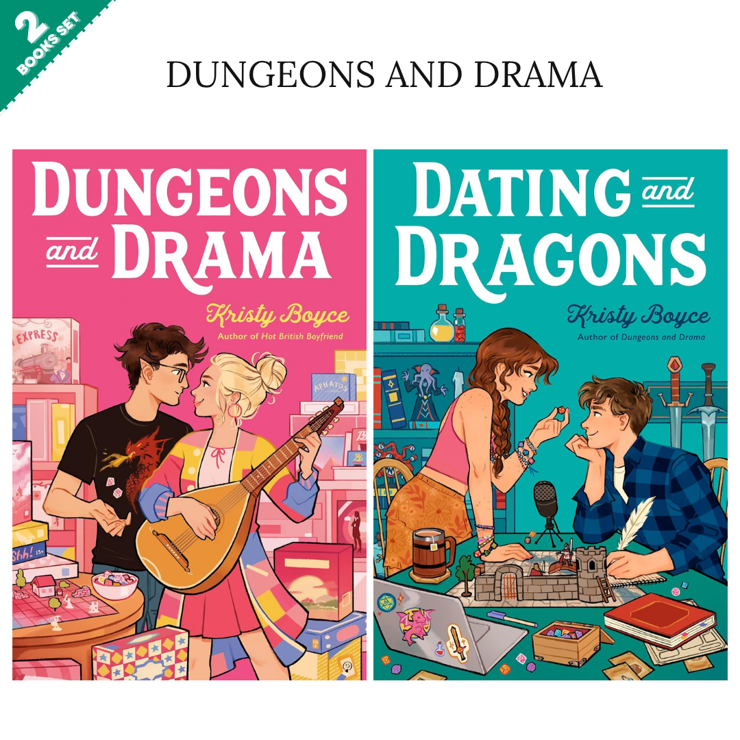 Dungeons and Drama Series By Kristy Boyce (2 Books Set)