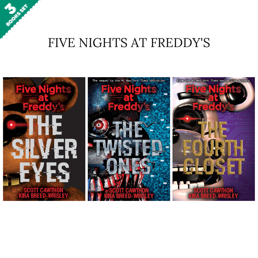 Five Nights at Freddys Series By Scott Cawthon (3 Books Set)