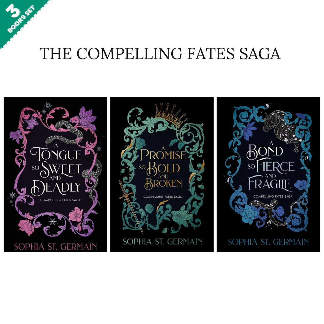 Compelling Fates Saga Series By Sophia St. Germain (3 Books Set)