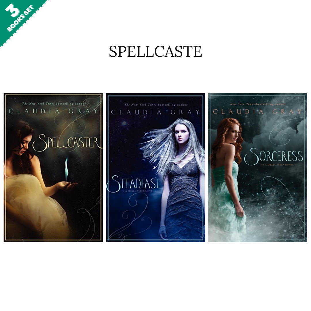 Spellcaster Series by Claudia Gray (3 Books Set)
