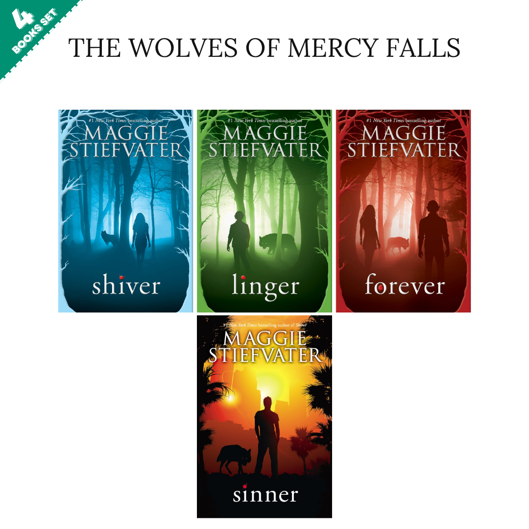 The Wolves of Mercy Falls Series By Maggie Stiefvater (4 Books Set)