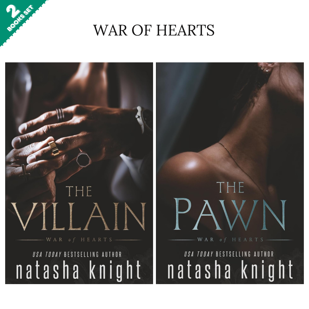War of Hearts Series By Natasha Knight (2 Books Set)