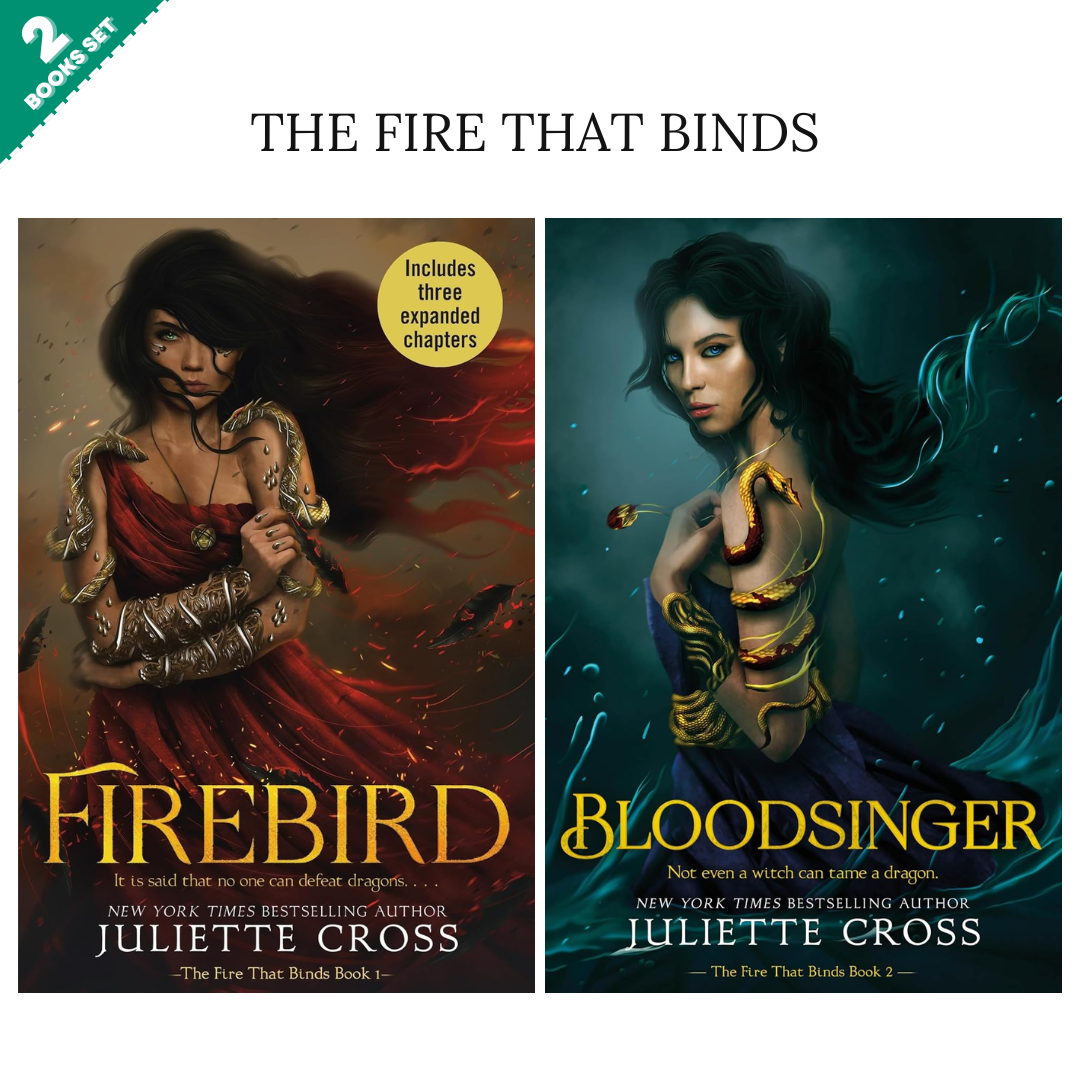 The Fire That Binds series By Juliette Cross (2 Books Set)