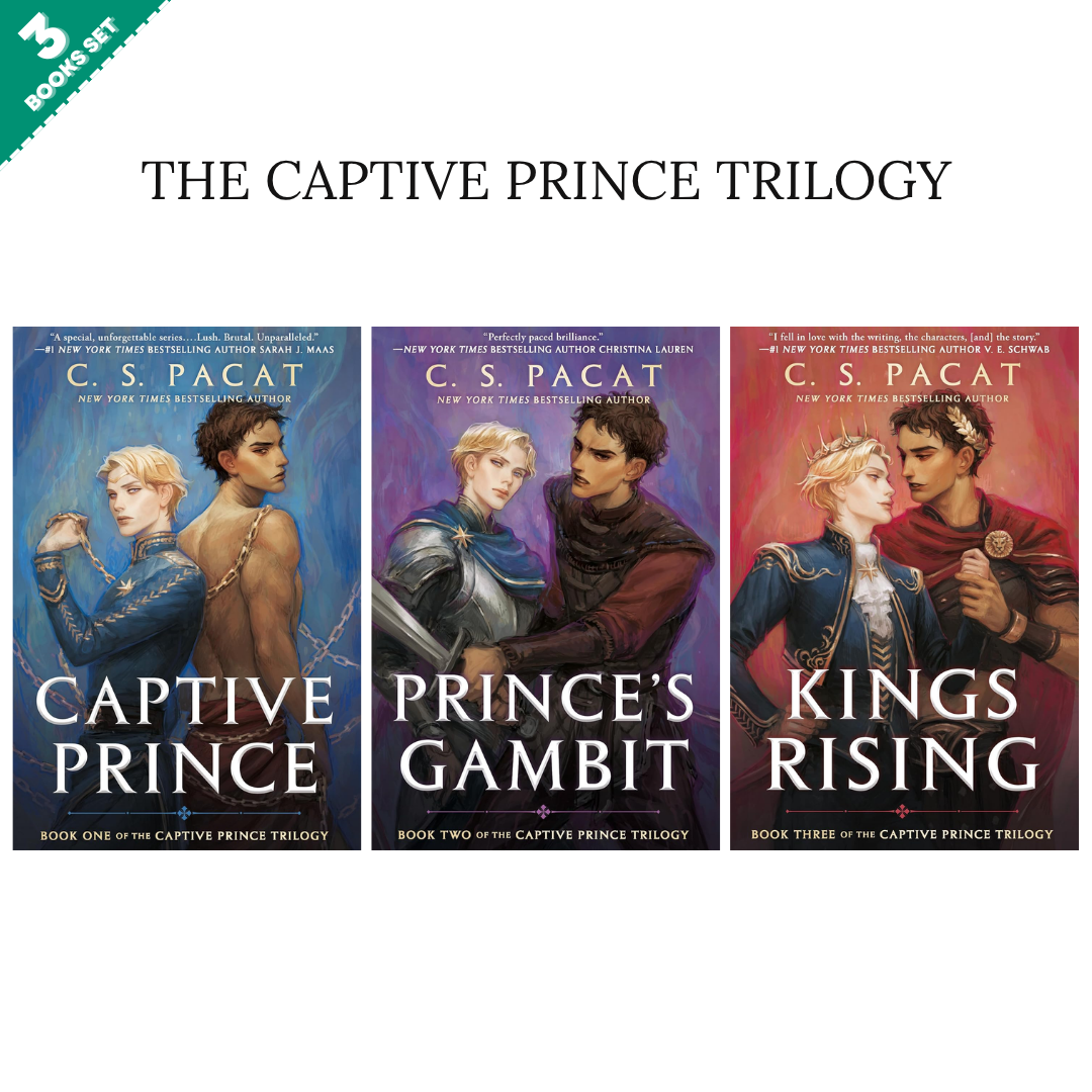Captive Prince Series By C.S. Pacat (3 Books Set)