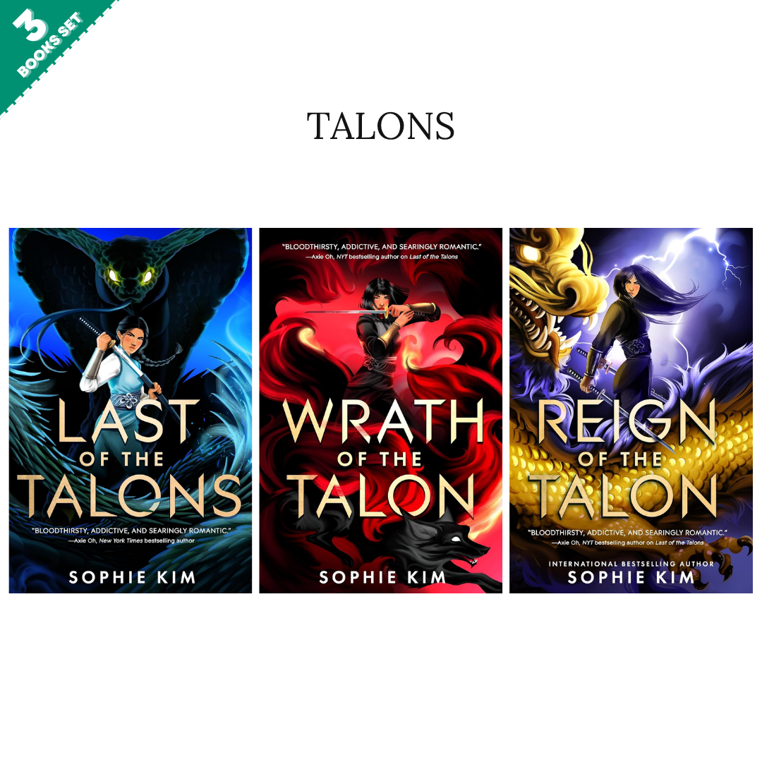Talons Series By Sophie Kim (3 Books Set)