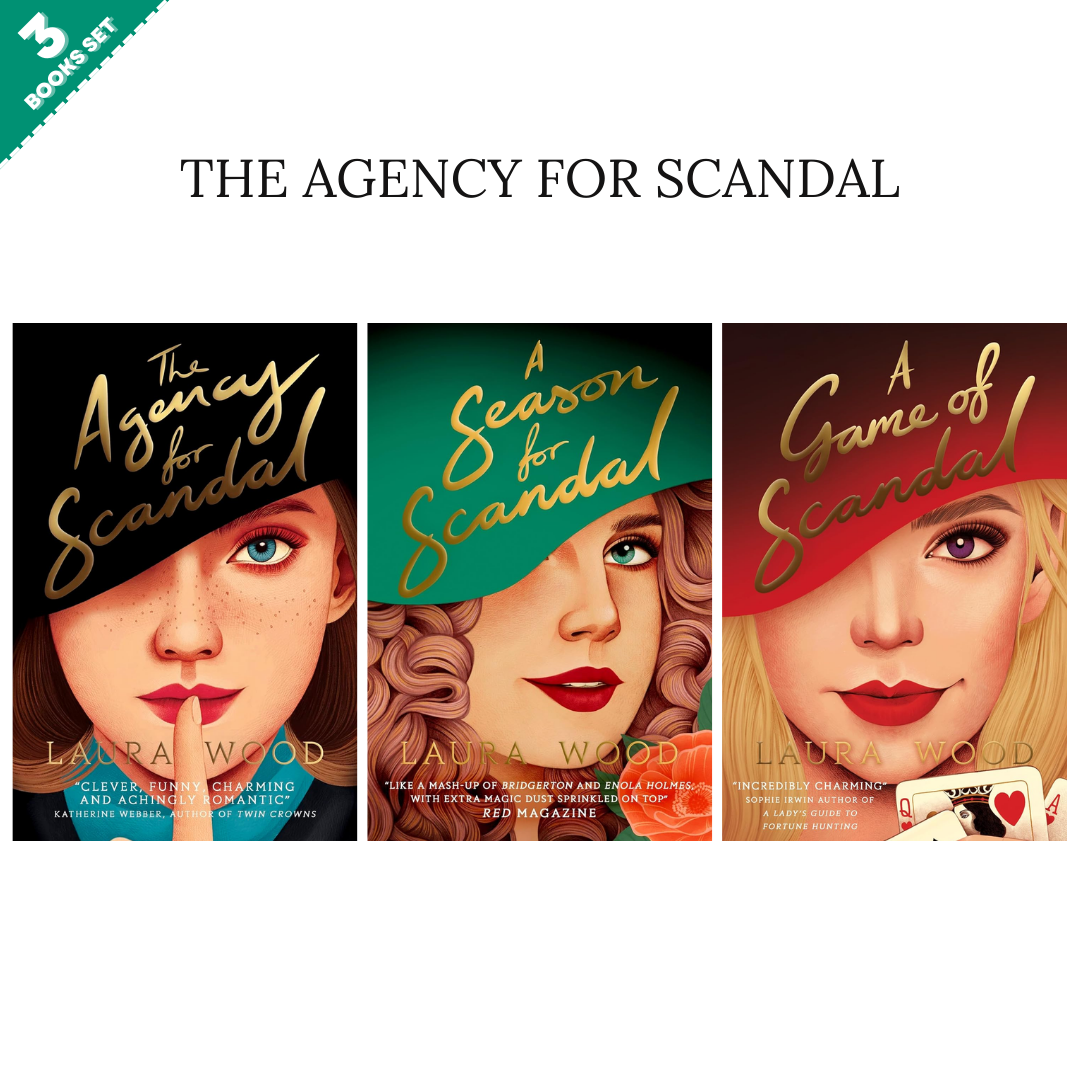 The Agency for Scandal Series By Laura Wood (3 Books Set)