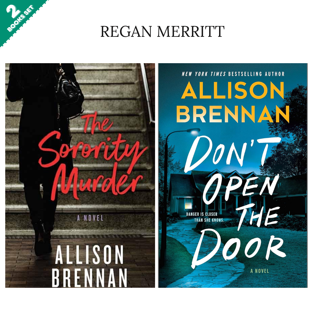 Regan Merritt Series By Allison Brennan (2 Books Set)