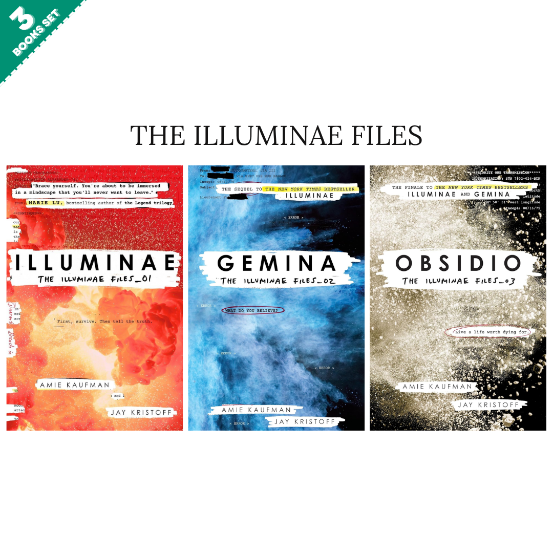 The Illuminae Files Series By Amie Kaufman (3 Books Set)