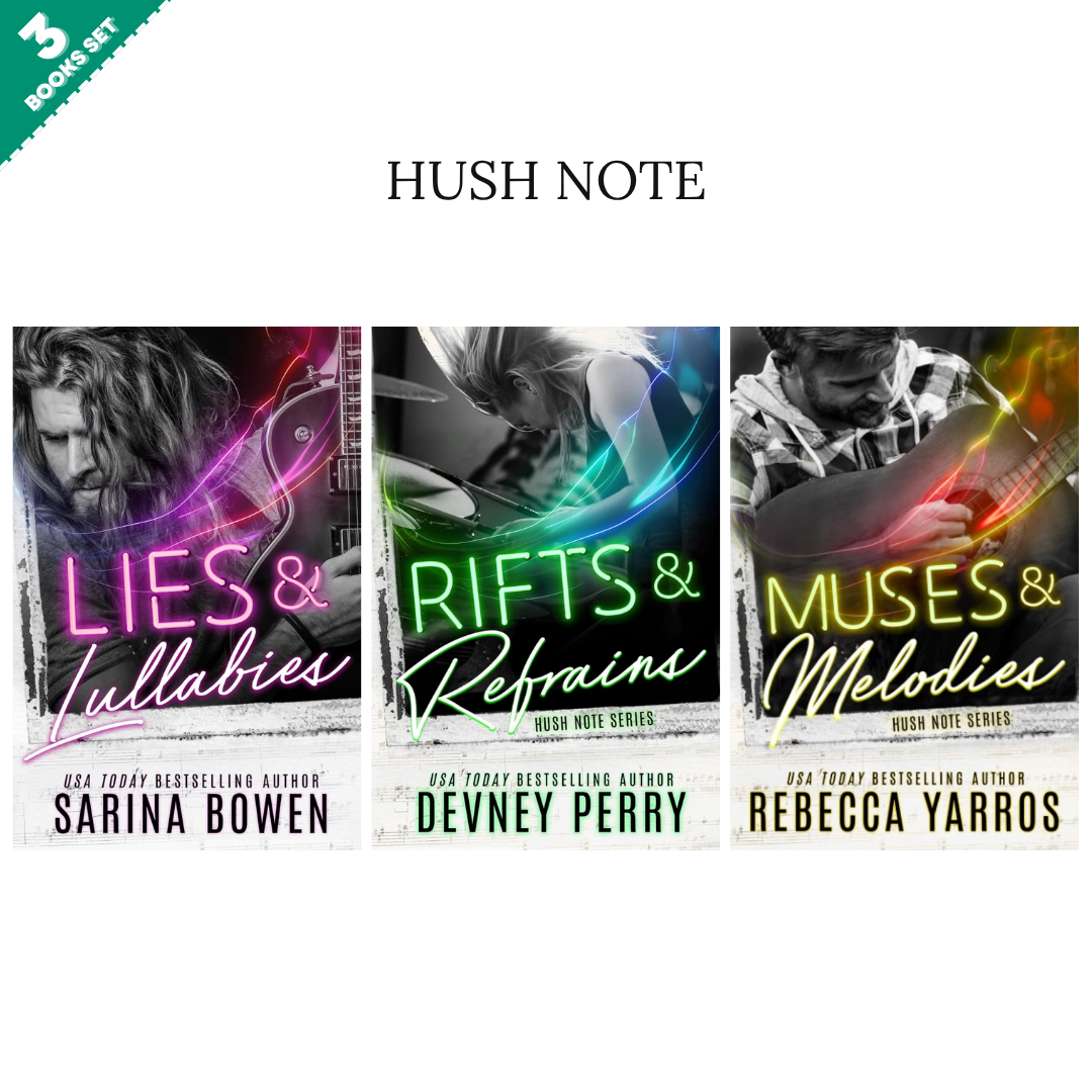 Hush Note Series By Sarina Bowen (3 Books Set)