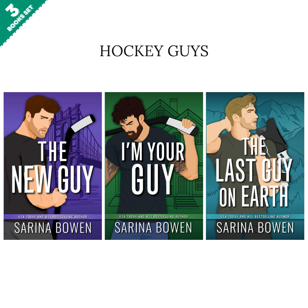 Hockey Guys Series By Sarina Bowen (3 Books Set)