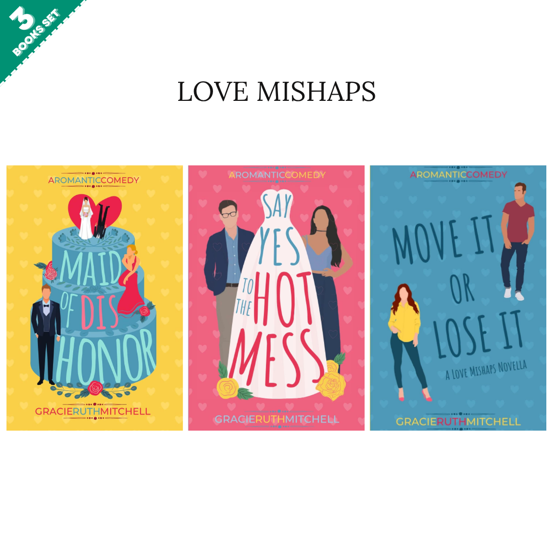 Love Mishaps Series By Gracie Ruth Mitchell (3 Books Set)