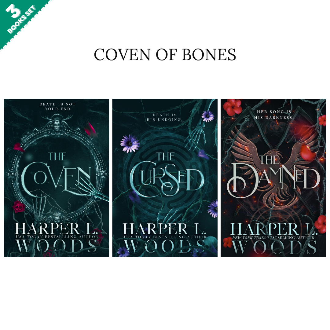 Coven of Bones Series By Harper L. Woods (3 Books Set)