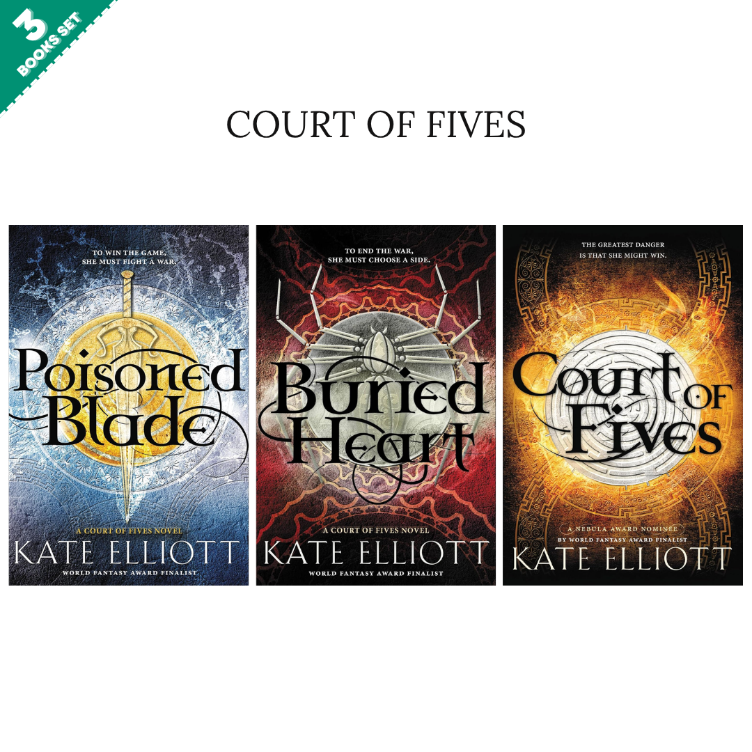 Court of Fives Series By Kate Elliott (3 Books Set)