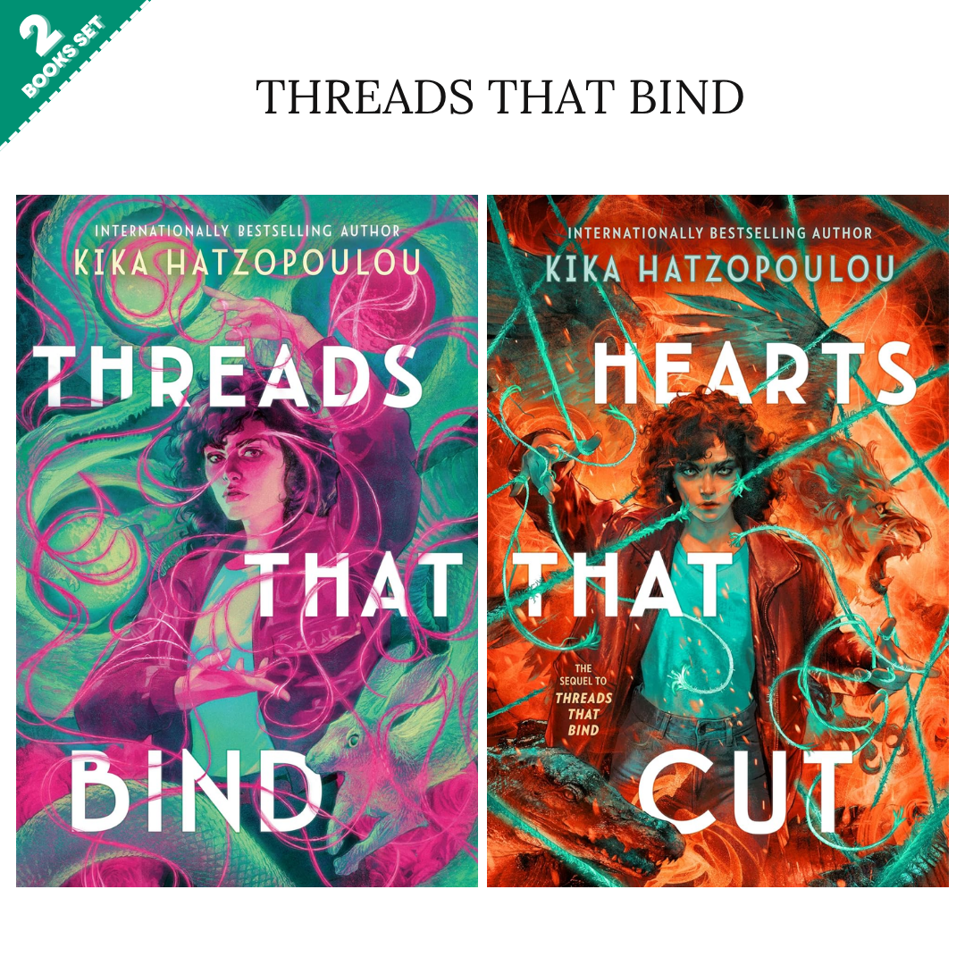 Threads That Bind Series By Kika Hatzopoulou (2 Books Set)