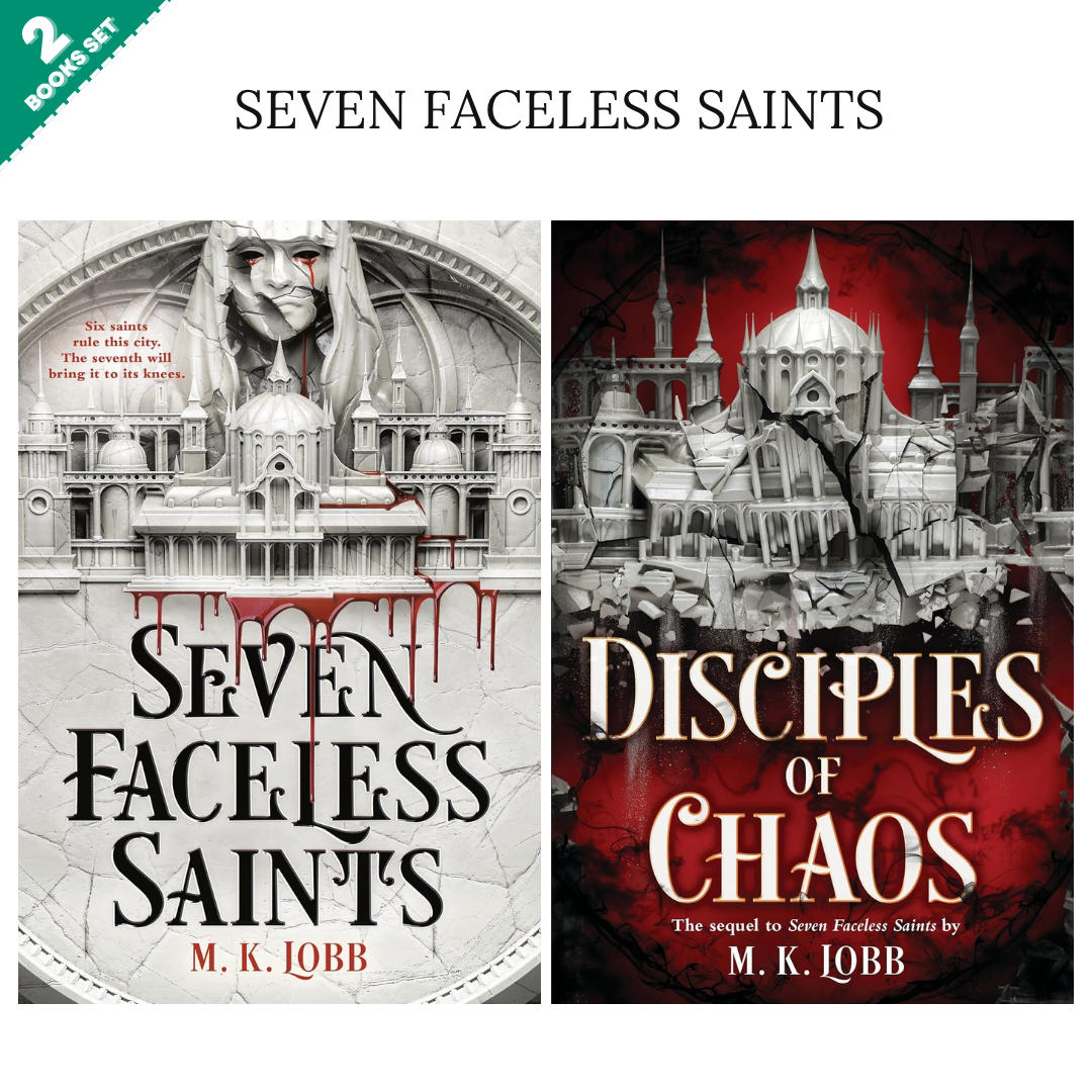 Seven Faceless Saints Series By M.K. Lobb (2 Books Set)