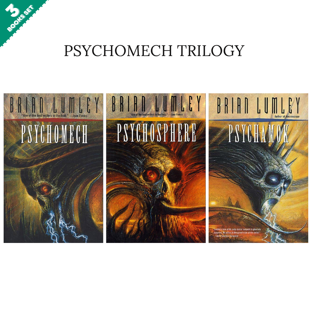 Psychomech Trilogy Series By Brian Lumley (3 Books Set)