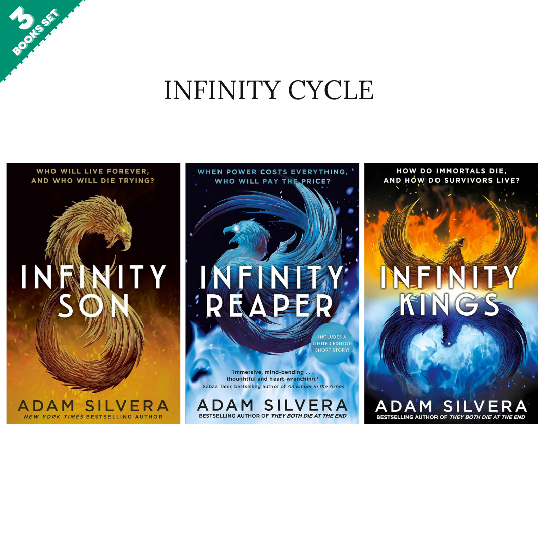 Infinity Cycle Series By Adam Silvera (3 Books Set)