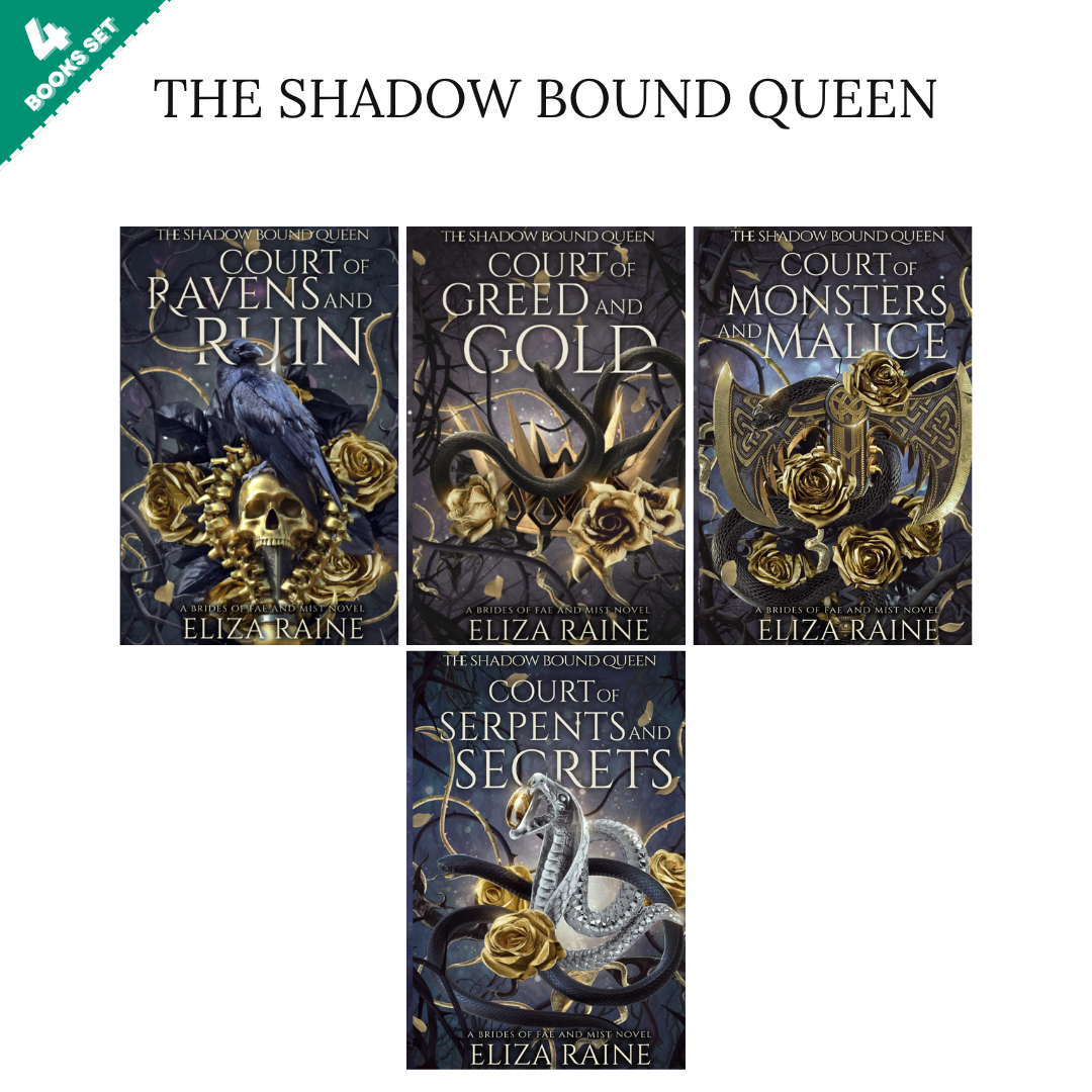 The Shadow Bound Queen Series By Eliza Raine (4 Books Set)