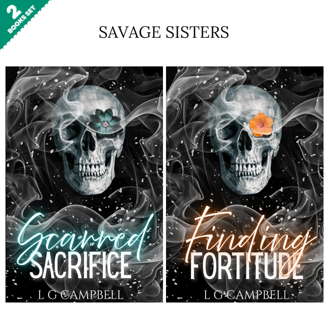 Savage Sisters MC Series By L G Campbell (2 Books Set)
