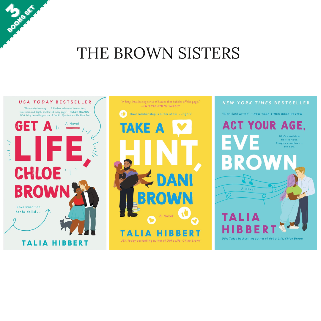The Brown Sisters Series By Talia Hibbert  (3 Books Set)