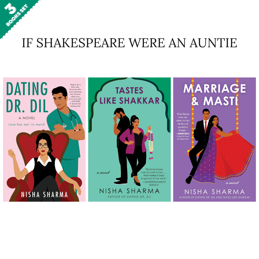 If Shakespeare Was an Auntie Series by Nisha Sharma (3 Books Set)