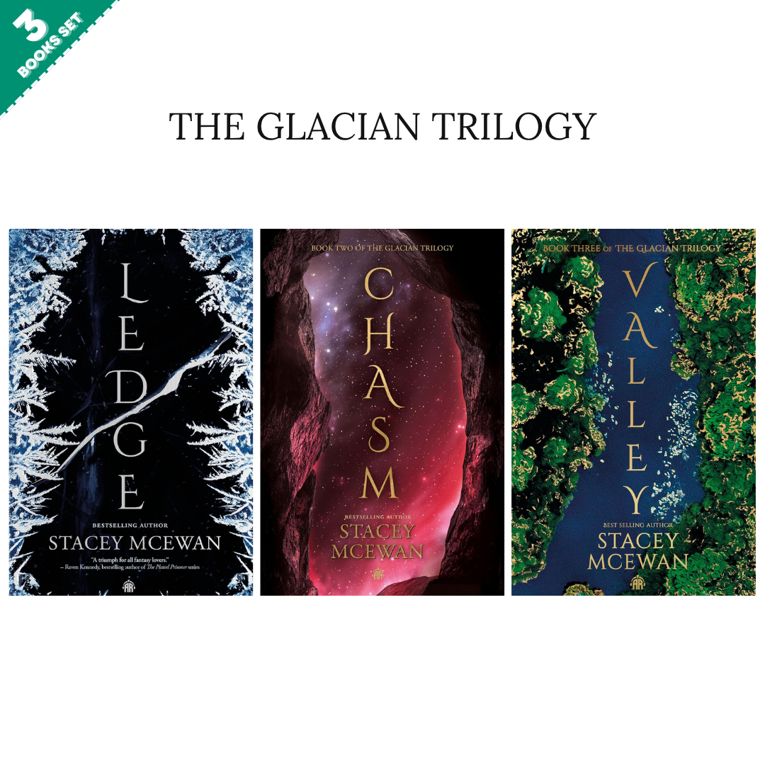 The Glacian Trilogy Series By Stacey McEwan (3 Books Set)
