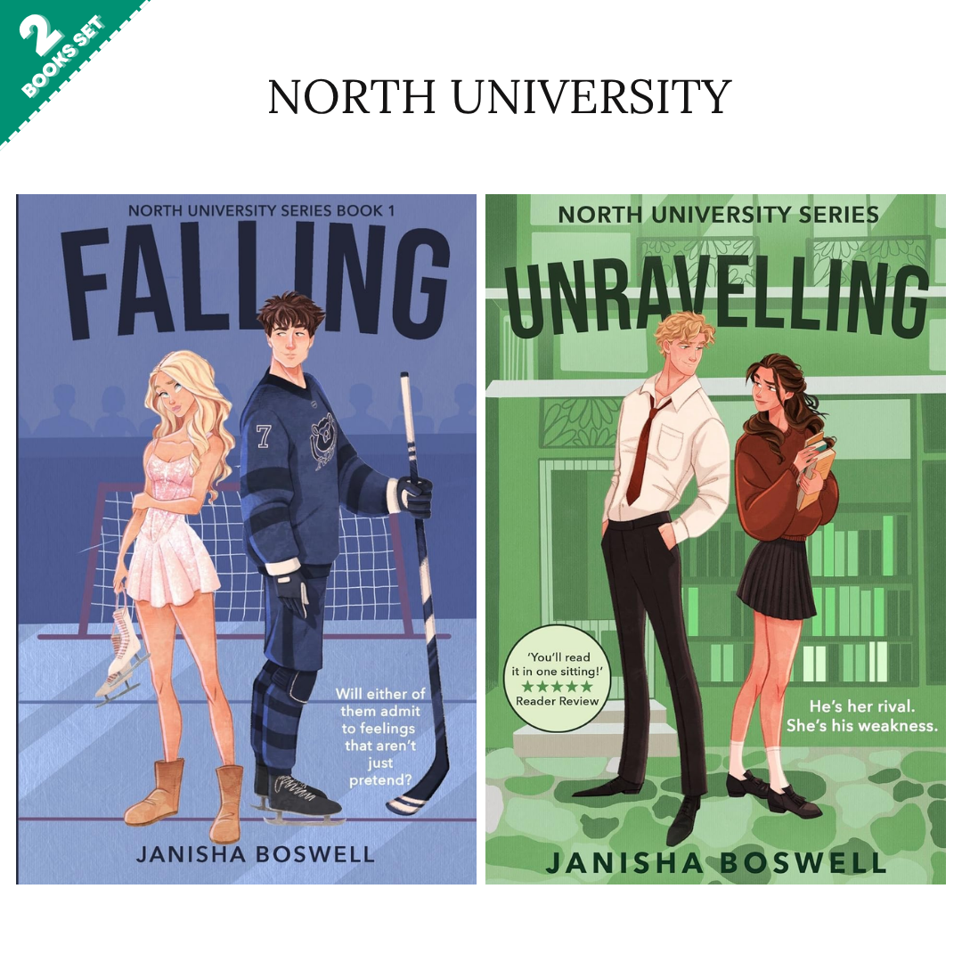 North University Series By Janisha Boswell (2 Books Set)