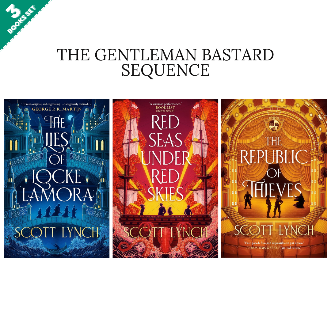 Gentleman Bastard Series By Scott Lynch (3 Books Set)