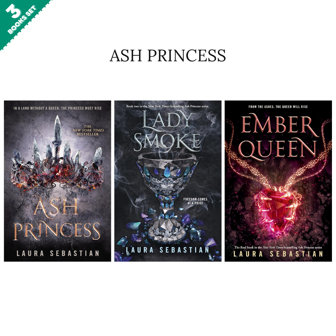 Ash Princess Trilogy by Laura Sebastian (3 Books Set)