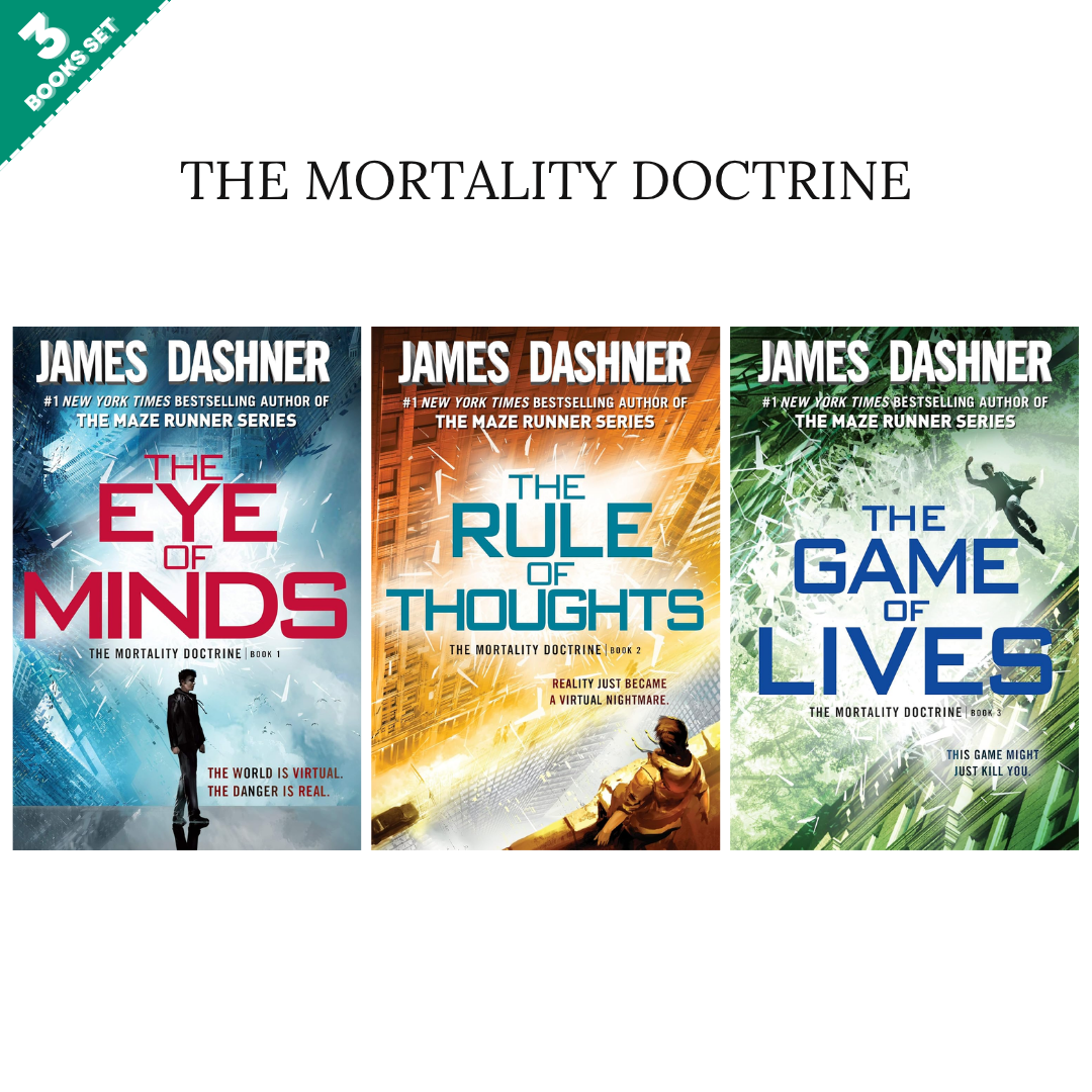 The Mortality Doctrine Series By James Dashner (3 Books Set)